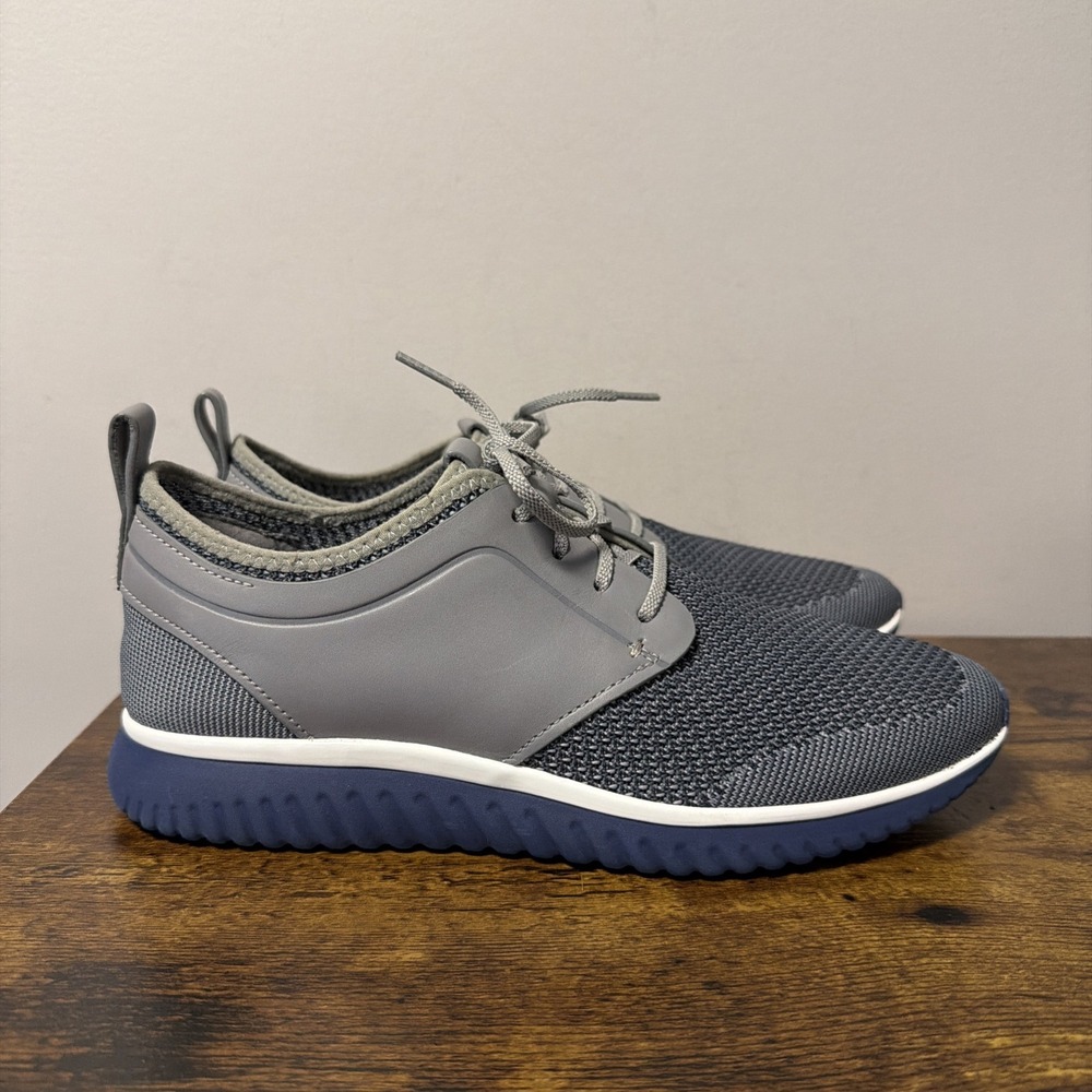 NEW Cole Haan Grand Motion Stitchlite Sneakers, Blue/Gray C26398, Men's Sz 8